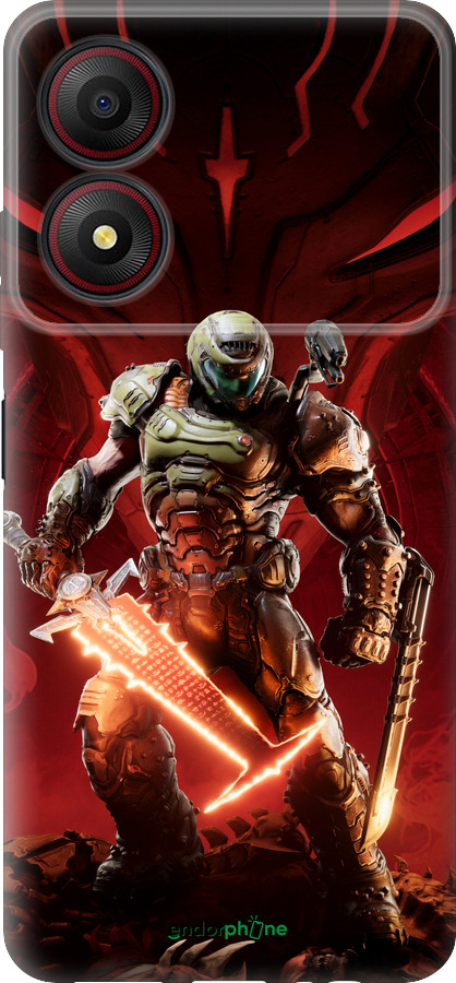 Силиконовый чехол № 5369 для ZTE Blade A34 - 5369u-3989 изображение 