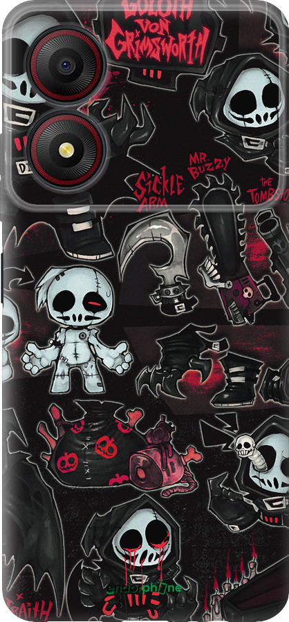 Силіконовий чехол № 5380 для ZTE Blade A34 - 5380u-3989 изображение 