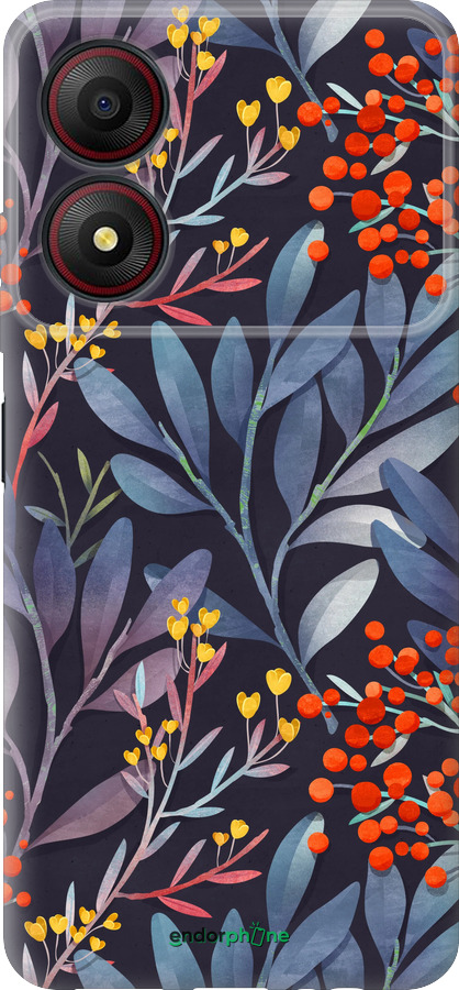 Силиконовый чехол № 5423 для ZTE Blade A34 - 5423u-3989 изображение 