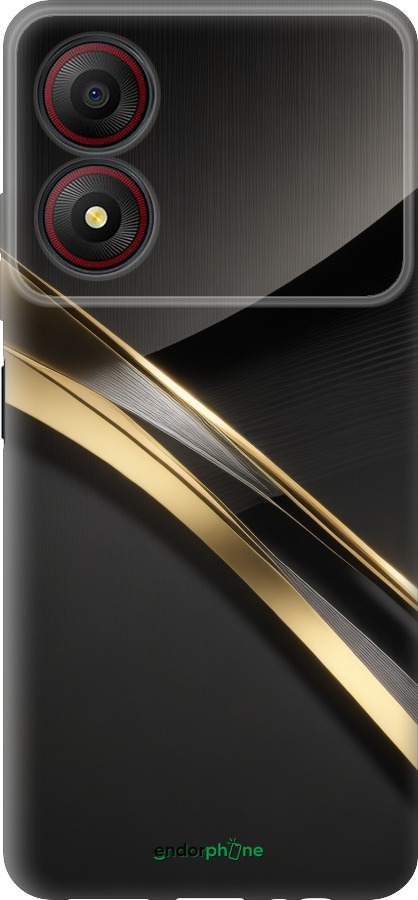 Силиконовый чехол Динамика для ZTE Blade A34 - 5836u-3989 изображение 