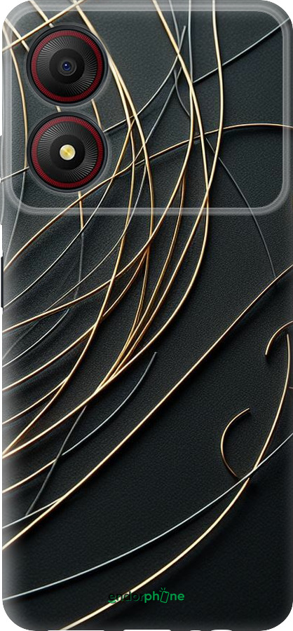 Силиконовый чехол Связь между мирами для ZTE Blade A34 - 5837u-3989 изображение 