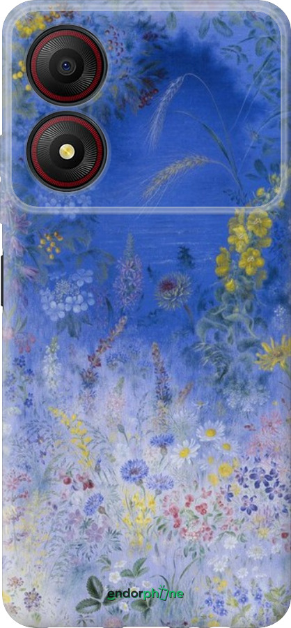 Силиконовый чехол Билокур для ZTE Blade A34 - 5908u-3989 изображение 