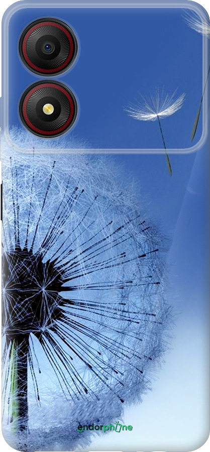 Силиконовый чехол Одуванчик для ZTE Blade A34 - 6005u-3989 изображение 