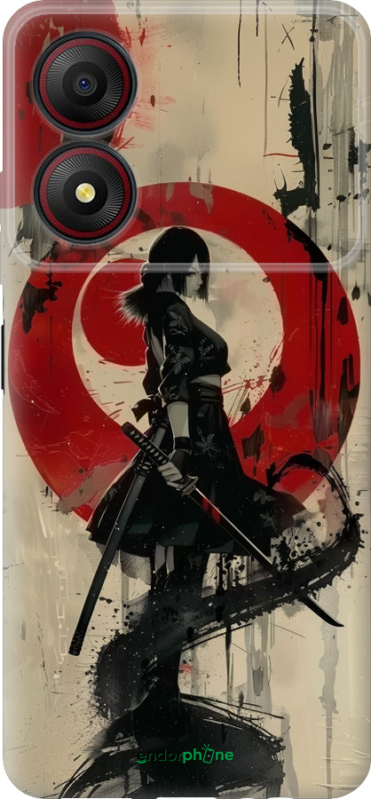 Силіконовий чехол Бойове мистецтво для ZTE Blade A34 - 6126u-3989 изображение 