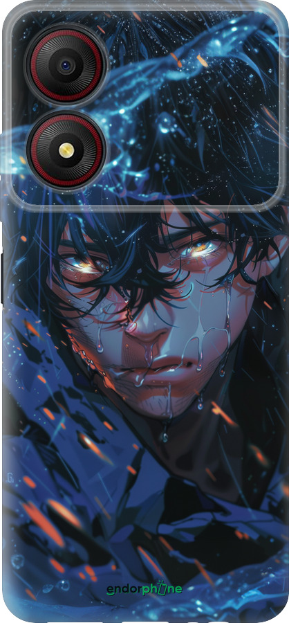 Силиконовый чехол Satoru Gojou для ZTE Blade A34 - 6128u-3989 изображение 