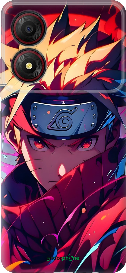 Силиконовый чехол Наруто для ZTE Blade A34 - 6274u-3989 изображение 