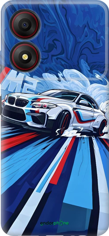 Силиконовый чехол БМВ для ZTE Blade A34 - 6292u-3989 изображение 