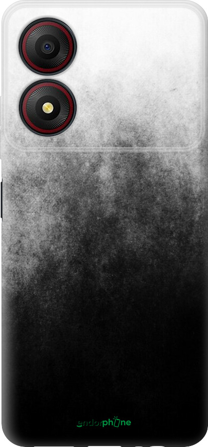 Силиконовый чехол Абстрактная композиция в серых тонах для ZTE Blade A34 - 6477u-3989 изображение 