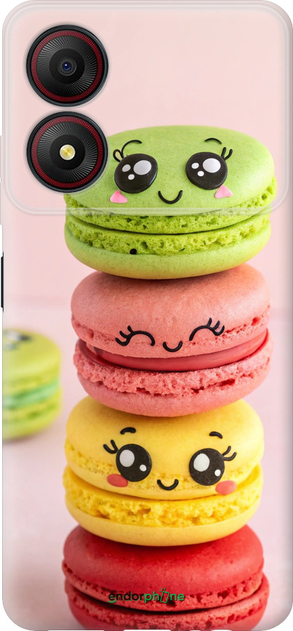 Силиконовый чехол Печенье для ZTE Blade A34 - 6693u-3989 изображение 