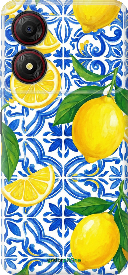 Силиконовый чехол Grocery Girl Italian Summer для ZTE Blade A34 - 6766u-3989 изображение 