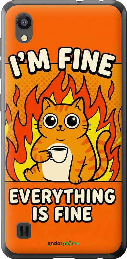 Силіконовий чехол Funny Cat для ZTE Blade A5 2019 - 6786u-2109 изображение 