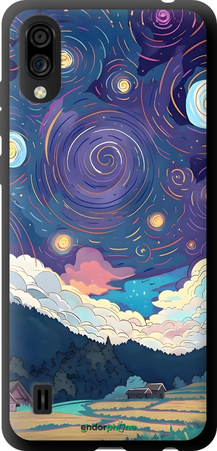 TPU чехол Креативный арт для ZTE Blade A5 2020 - 6322b-2111 изображение 