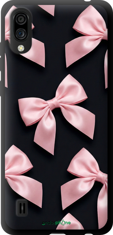 TPU чехол Coquette Ribbons Dark Coquette для ZTE Blade A5 2020 - 6767b-2111 изображение 