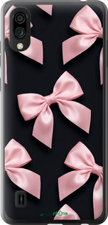 Силиконовый чехол Coquette Ribbons Dark Coquette для ZTE Blade A5 2020 - 6767u-2111 изображение 
