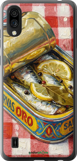 Силиконовый чехол Vintage Sardine Tin Phone для ZTE Blade A5 2020 - 6772u-2111 изображение 