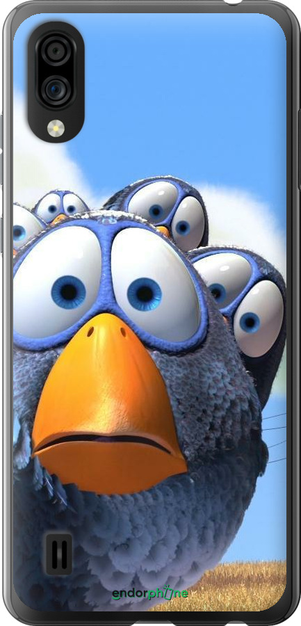 Силіконовий чехол Angry Birds для ZTE Blade A5 2020 - 6008u-2111 изображение 