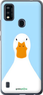 Силиконовый чехол Гусь для ZTE Blade A51 - 6350u-2506 изображение 