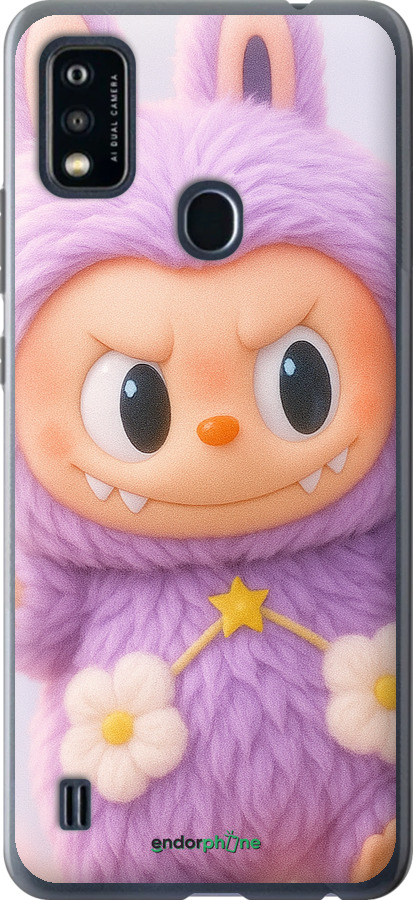 Силиконовый чехол Лабубу для ZTE Blade A51 - 6708u-2506 изображение 