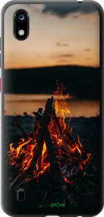 Силиконовый чехол Огонь для ZTE Blade A7 2019 - 6021u-2110 изображение 