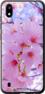 Силиконовый чехол Сакура для ZTE Blade A7 2019 - 6029u-2110 изображение 