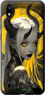Силиконовый чехол Аниме демон 2 для ZTE Blade A7 2019 - 6309u-2110 изображение 