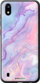 Силиконовый чехол Нежный мрамор для ZTE Blade A7 2019 - 6310u-2110 изображение 