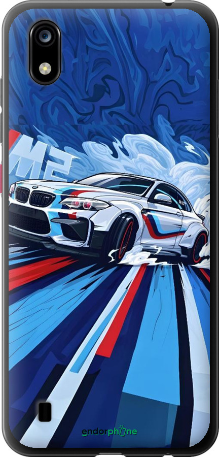 Силиконовый чехол БМВ для ZTE Blade A7 2019 - 6292u-2110 изображение 