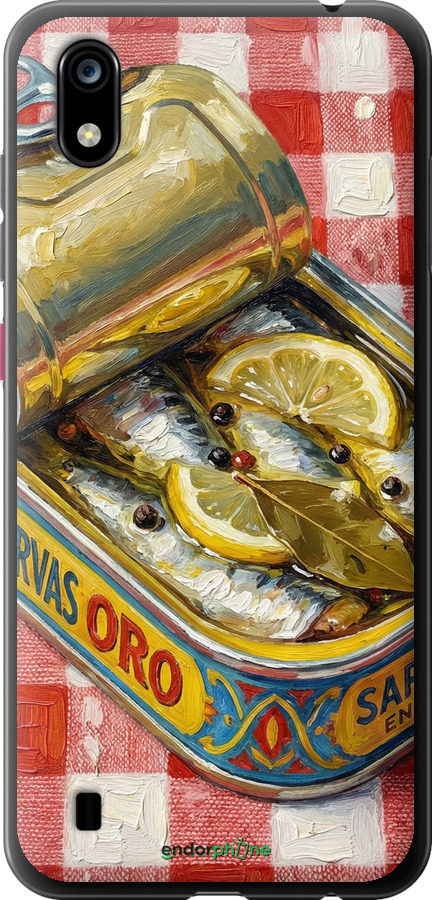 Силіконовий чехол Vintage Sardine Tin Phone для ZTE Blade A7 2019 - 6772u-2110 изображение 