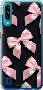 Силиконовый чехол Coquette Ribbons Dark Coquette для ZTE Blade A7 2020 - 6767u-2108 изображение 