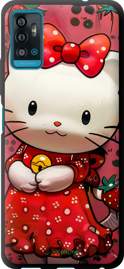 

TPU чохол "hello kitty1" для ZTE Blade A71, Фіолетовий