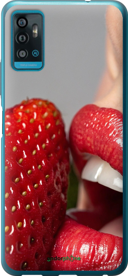 Силиконовый чехол Наслаждение для ZTE Blade A71 - 6701u-2523 изображение 