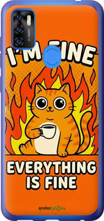 Силиконовый чехол 'Funny Cat' для ZTE Blade A7S 2020 изображение 5