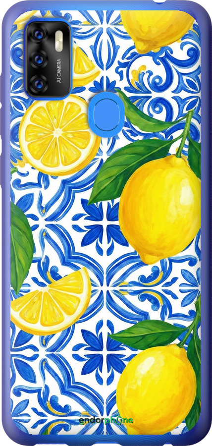 Силиконовый чехол Grocery Girl Italian Summer для ZTE Blade A7S 2020 - 6766u-2454 изображение 