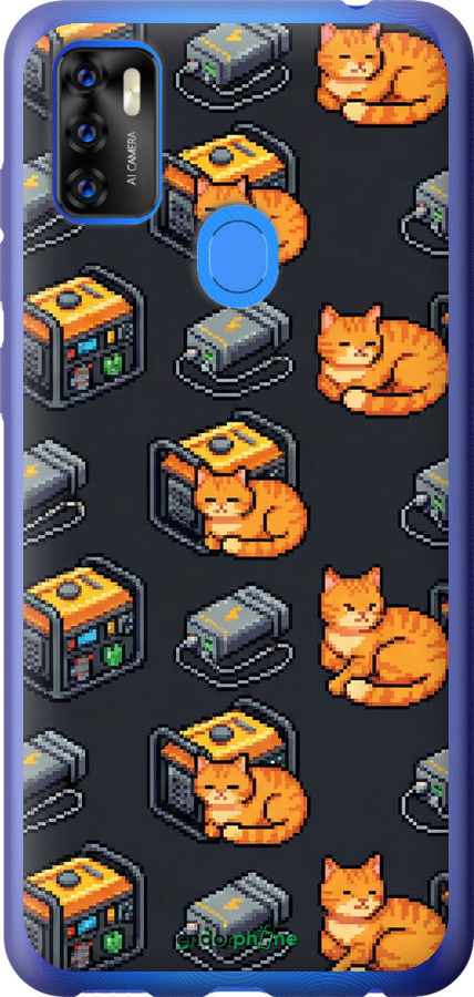 Силиконовый чехол Autonomous Zone для ZTE Blade A7S 2020 - 6771u-2454 изображение 