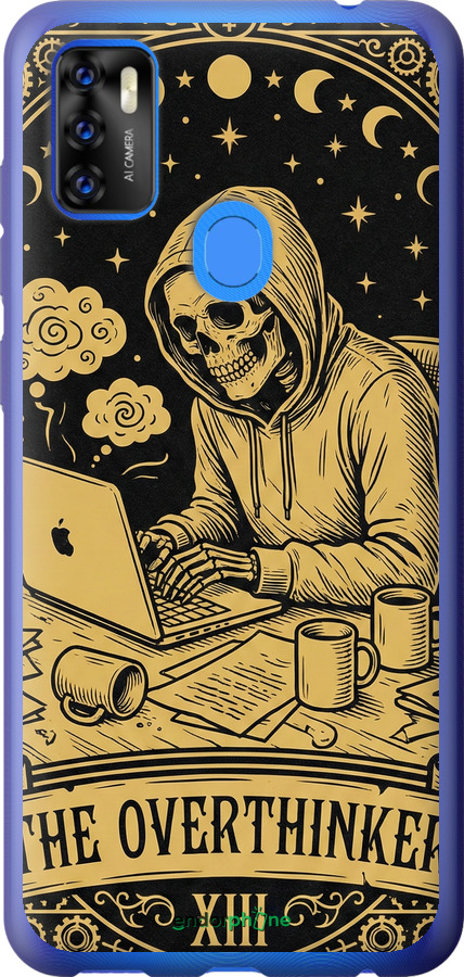 Силіконовий чехол The Overthinker для ZTE Blade A7S 2020 - 6774u-2454 изображение 