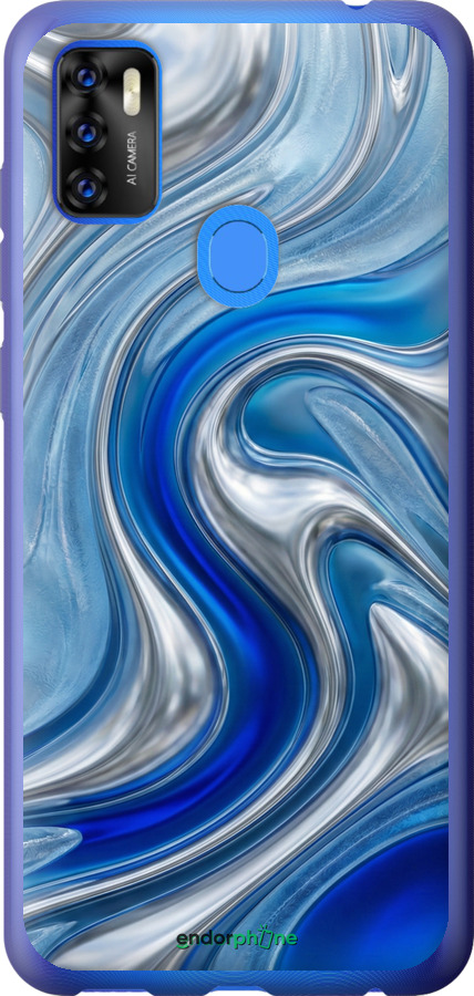 Силіконовий чехол Liquid Chrome для ZTE Blade A7S 2020 - 6781u-2454 изображение 
