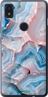 Силиконовый чехол Мрамор для ZTE Blade L210 - 6306u-2453 изображение 