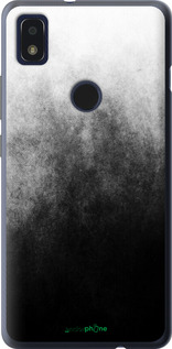 Силиконовый чехол Абстрактная композиция в серых тонах для ZTE Blade L210 - 6477u-2453 изображение 