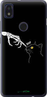 Силіконовий чехол Кішка для ZTE Blade L210 - 6505u-2453 изображение 