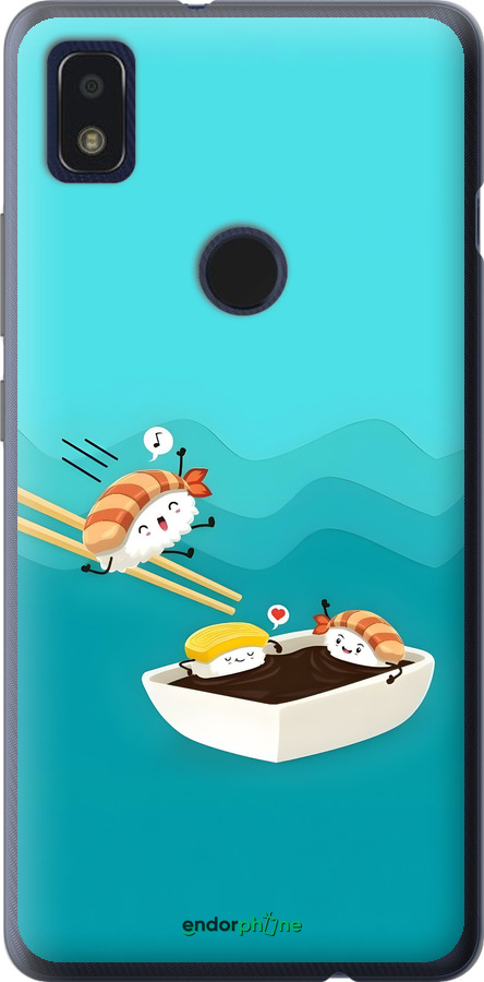 Силиконовый чехол Суши для ZTE Blade L210 - 6354u-2453 изображение 