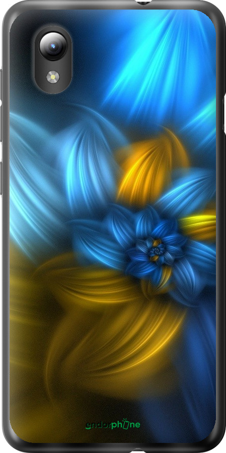

Силіконовий чохол "Візерунок 46" для ZTE Blade L8, Синій