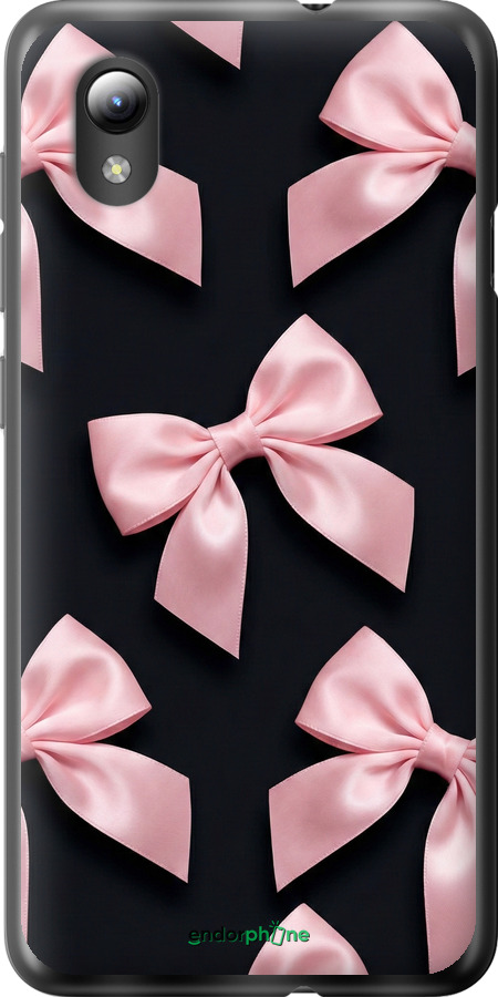 Силиконовый чехол Coquette Ribbons Dark Coquette для ZTE Blade L8 - 6767u-2448 изображение 