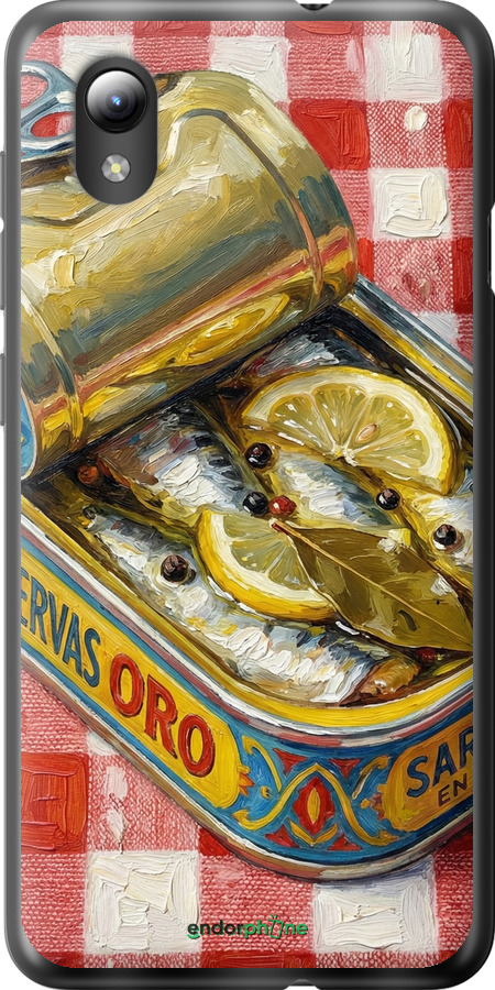 Силіконовий чехол Vintage Sardine Tin Phone для ZTE Blade L8 - 6772u-2448 изображение 