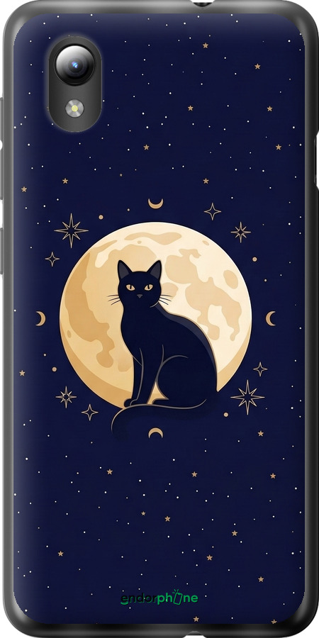 Силіконовий чехол Cute Cat Celestial/Witchy для ZTE Blade L8 - 6787u-2448 изображение 