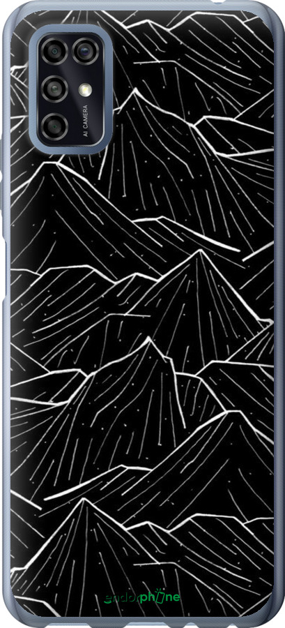 Силиконовый чехол С изображением Темных гор для ZTE Blade V2020 Smart - 6489u-2458 изображение 