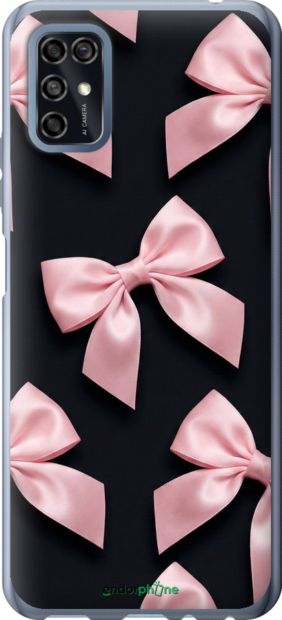 Силиконовый чехол Coquette Ribbons Dark Coquette для ZTE Blade V2020 Smart - 6767u-2458 изображение 