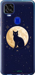 Силиконовый чехол 'Cute Cat Celestial/Witchy' для ZTE Blade V2020 изображение 3