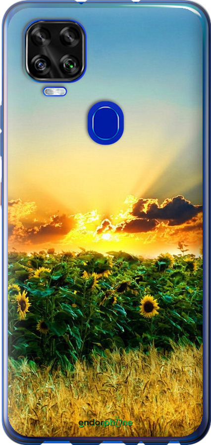 

Силіконовий чохол "Україна" для ZTE Blade V2020