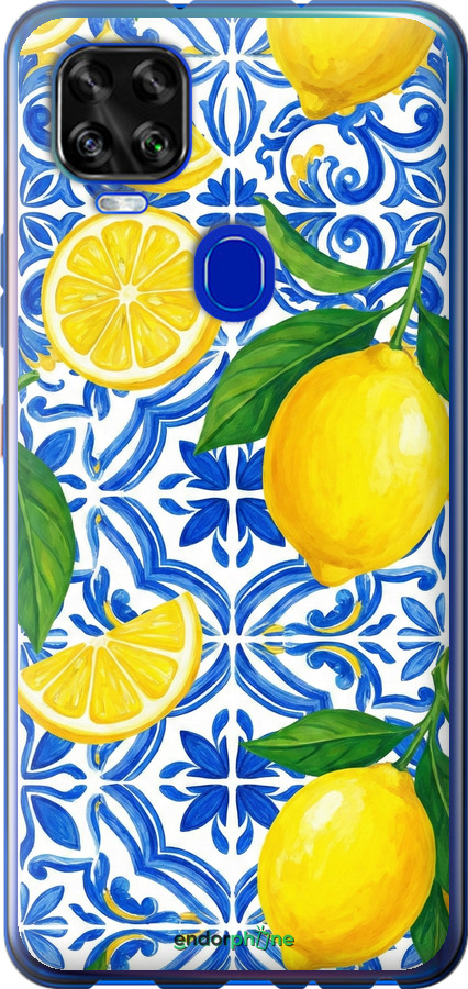 Силіконовий чехол Grocery Girl Italian Summer для ZTE Blade V2020 - 6766u-2529 изображение 