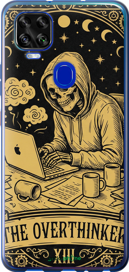 Силіконовий чехол The Overthinker для ZTE Blade V2020 - 6774u-2529 изображение 